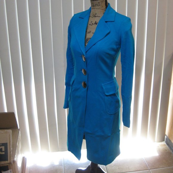 NWOT Cache blue blazer jacket coat XS extra small - Picture 2 of 6